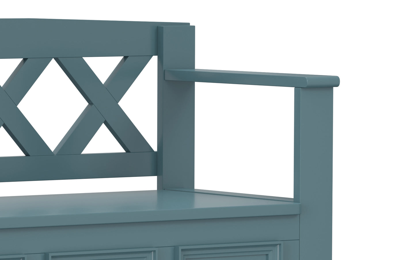 French Blue | Amherst Entryway Bench