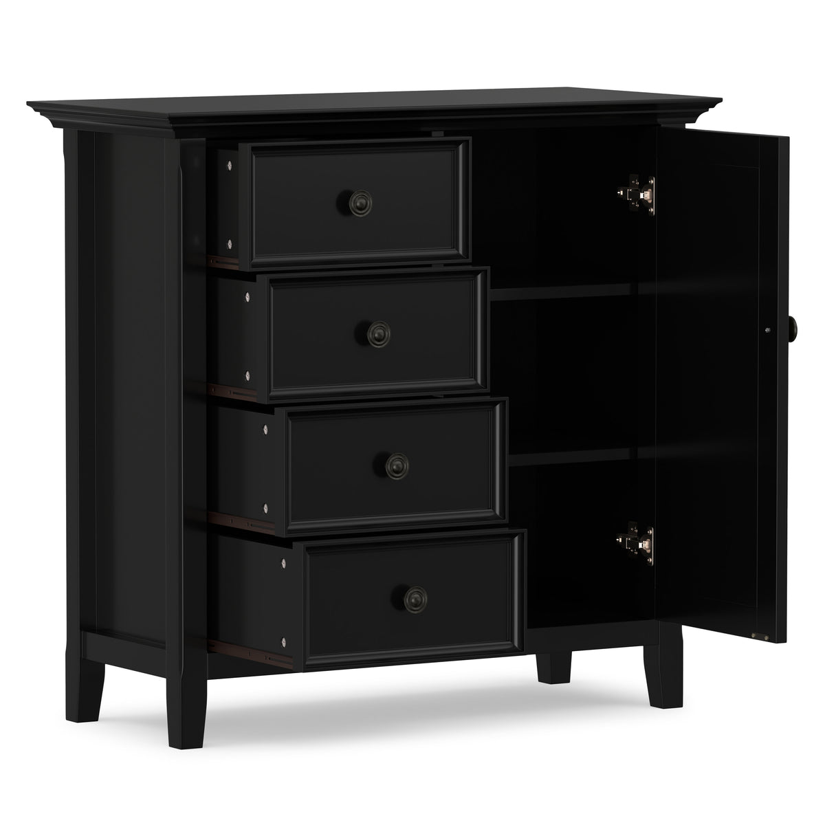 Black | Amherst Medium Storage Cabinet