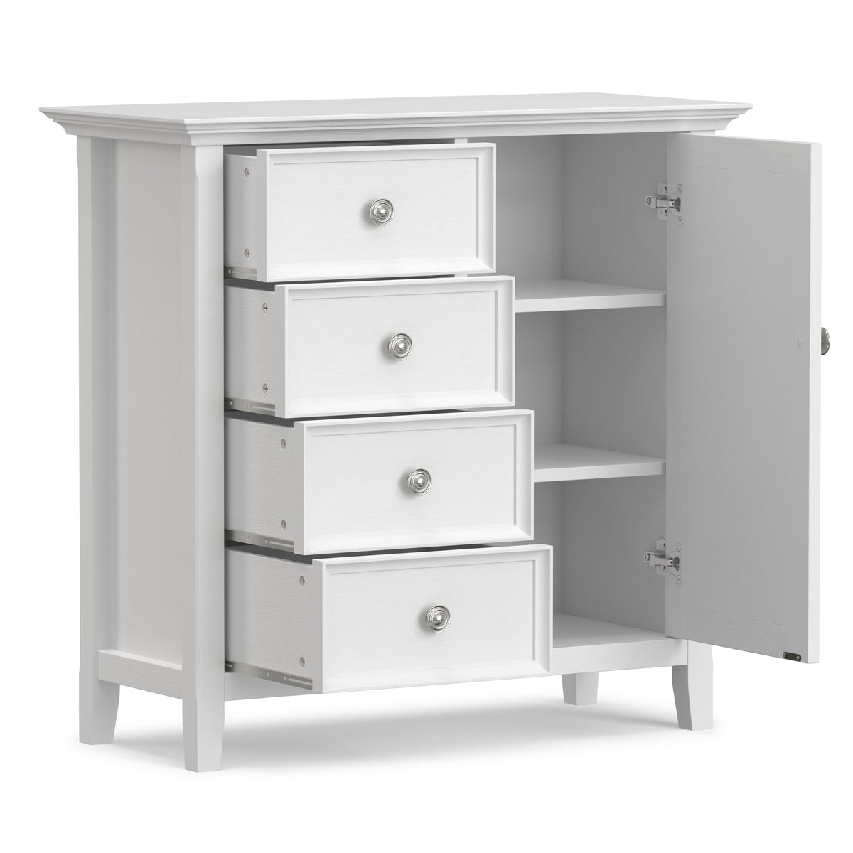 White | Amherst Medium Storage Cabinet