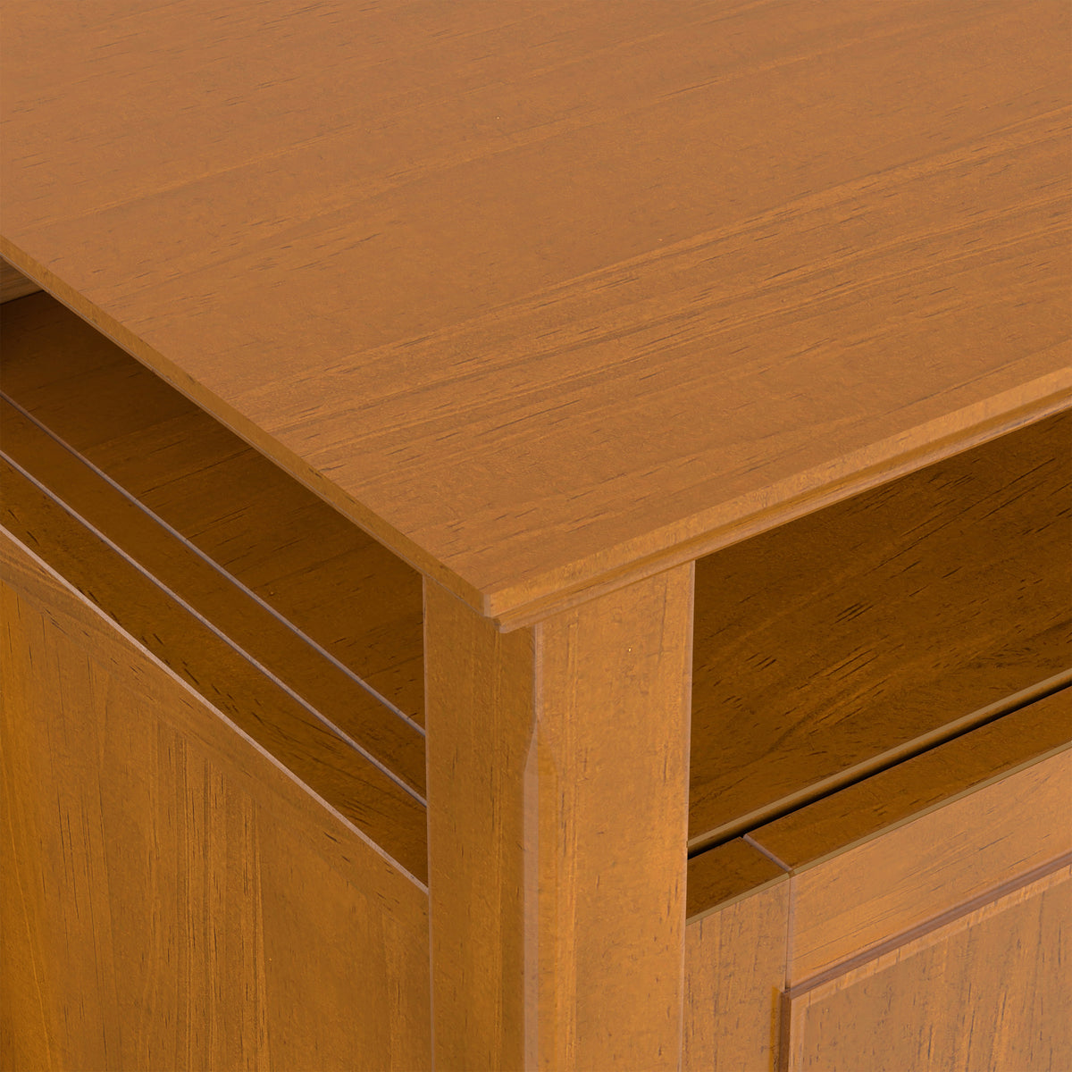 Light Golden Brown | Amherst 54 inch TV Media Stand