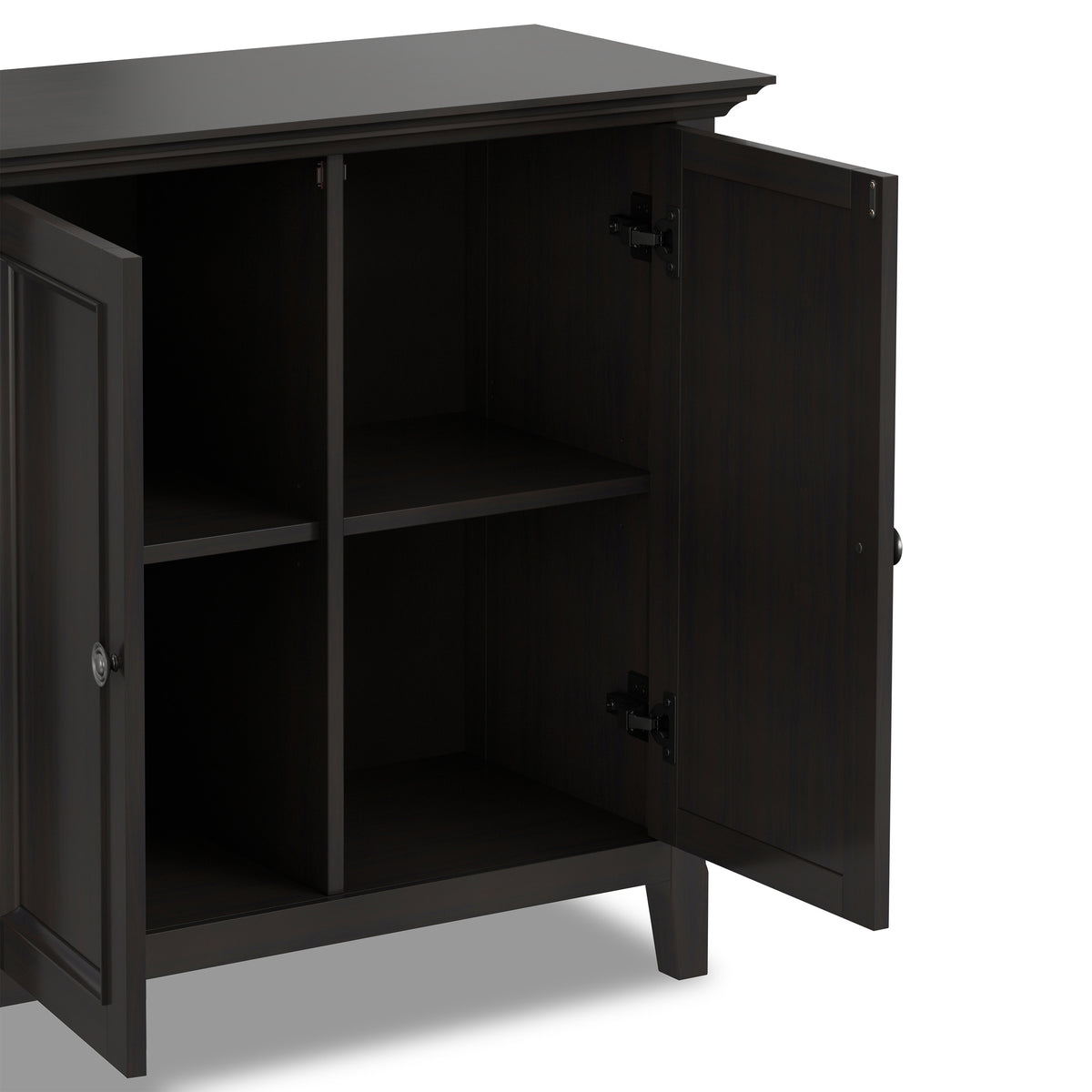 Hickory Brown | Amherst Medium Storage Cabinet with 2 Doors