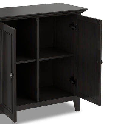 Hickory Brown | Amherst Medium Storage Cabinet with 2 Doors