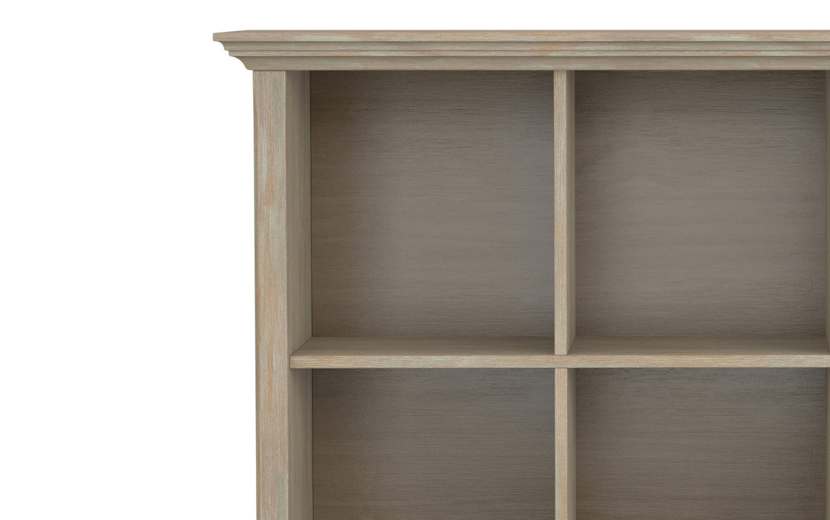 Distressed Grey | Amherst 8 Cube Storage Sofa Table