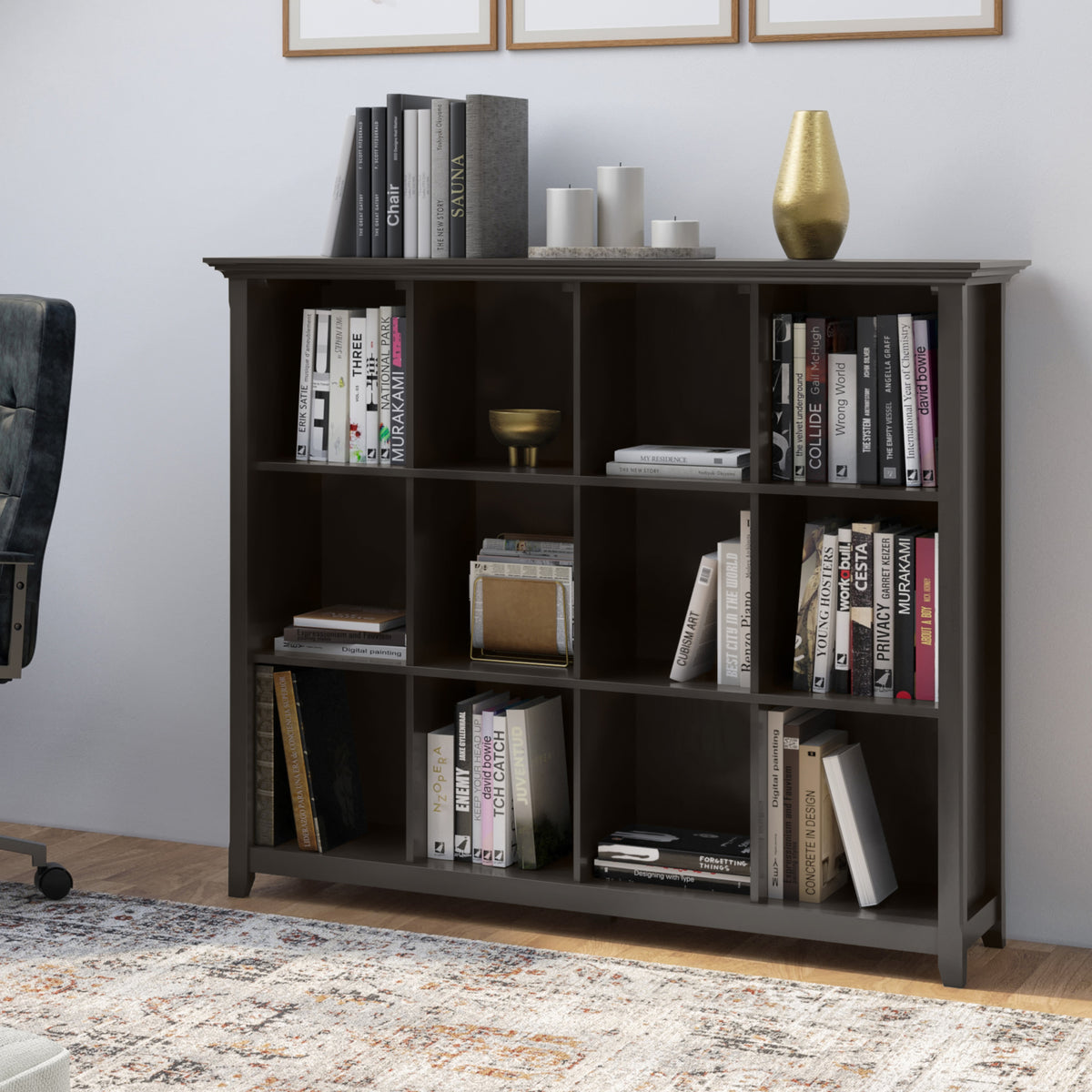 Amherst 12 Cube Storage Bookcase