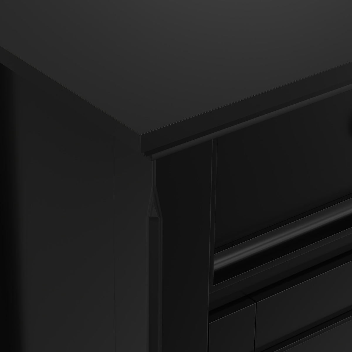 Black | Amherst Entryway Storage Cabinet