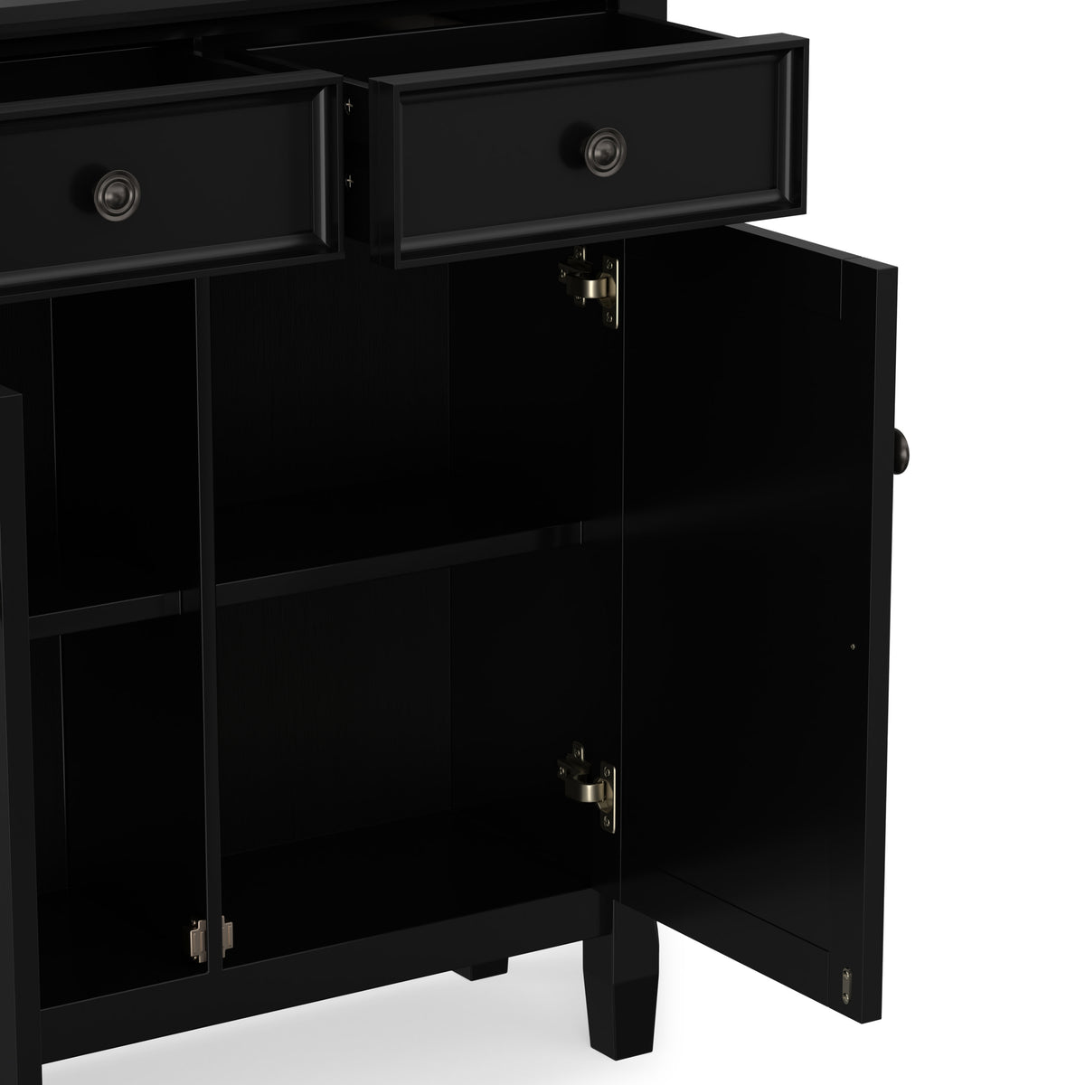 Black | Amherst Entryway Storage Cabinet