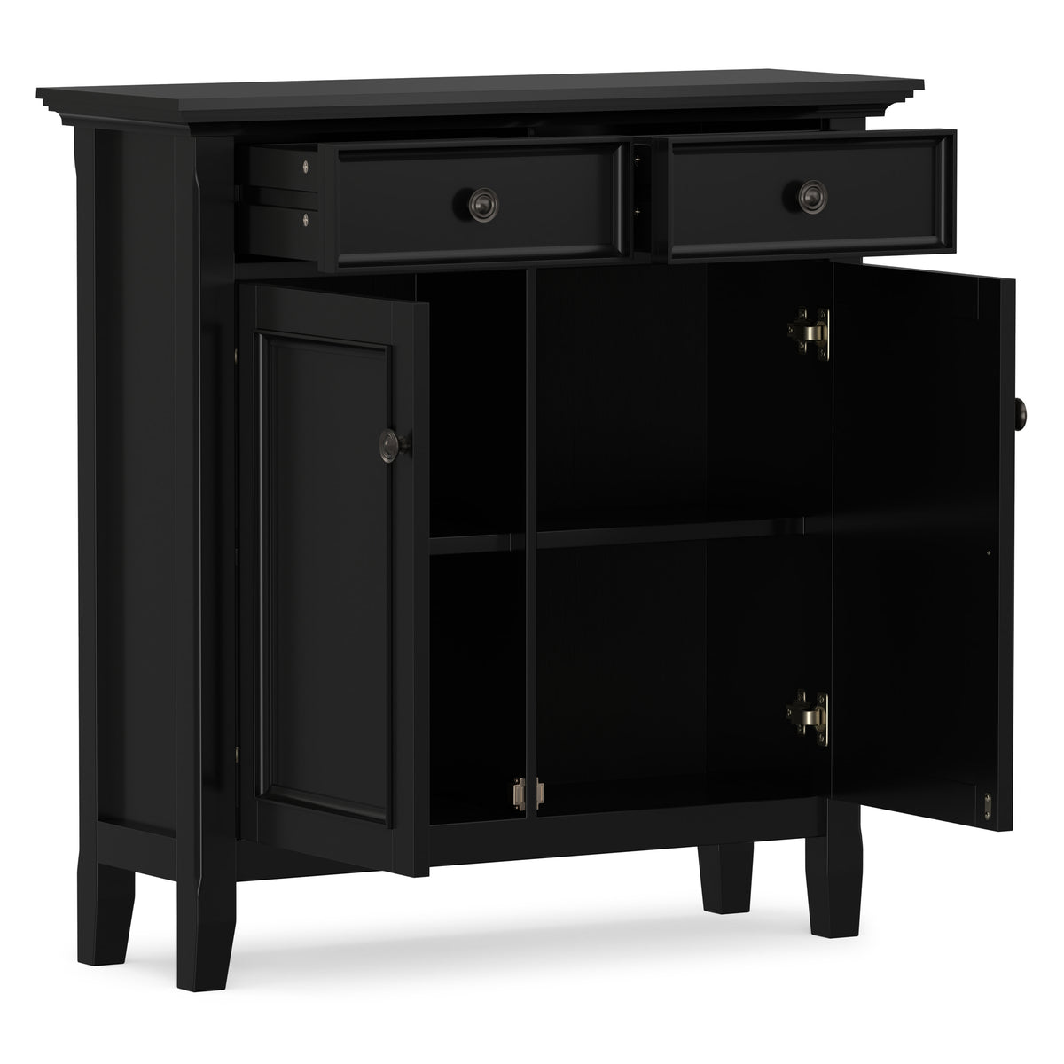 Black | Amherst Entryway Storage Cabinet