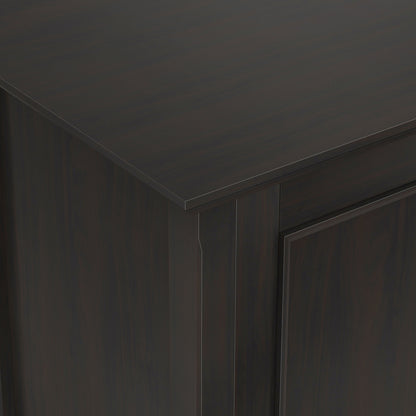 Hickory Brown | Amherst Wide 4 Door Storage Cabinet