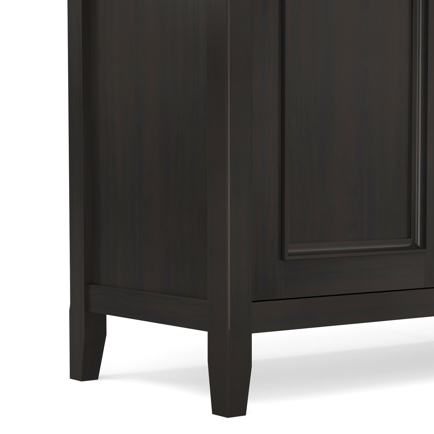 Hickory Brown | Amherst Wide 4 Door Storage Cabinet