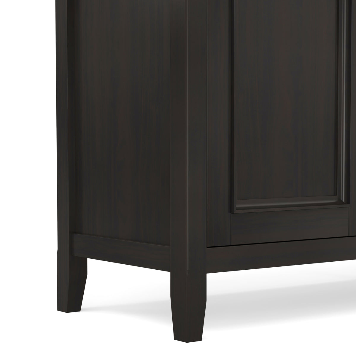 Hickory Brown | Amherst Wide 4 Door Storage Cabinet