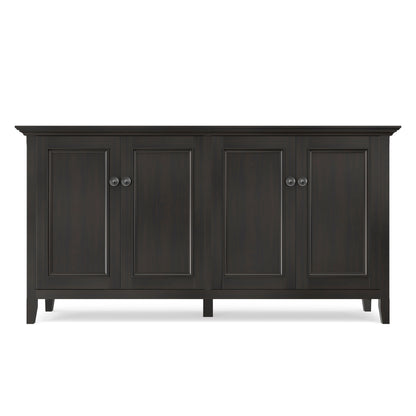 Hickory Brown | Amherst Wide 4 Door Storage Cabinet