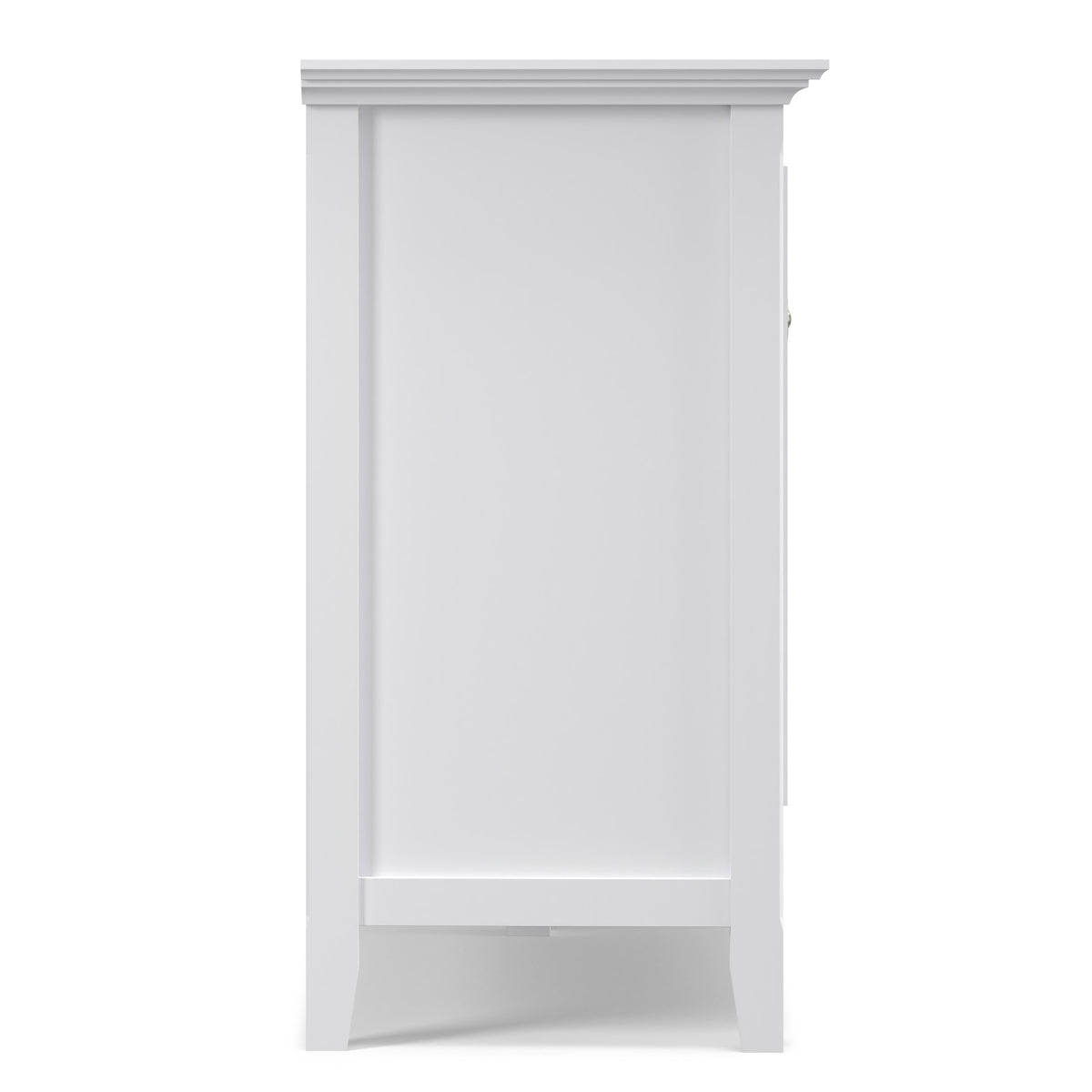 White | Amherst Wide 4 Door Storage Cabinet