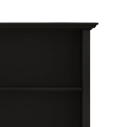 Hickory Brown | Amherst Low 4 Shelf Bookcase