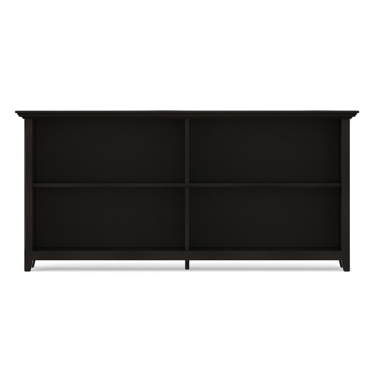 Hickory Brown | Amherst Low 4 Shelf Bookcase