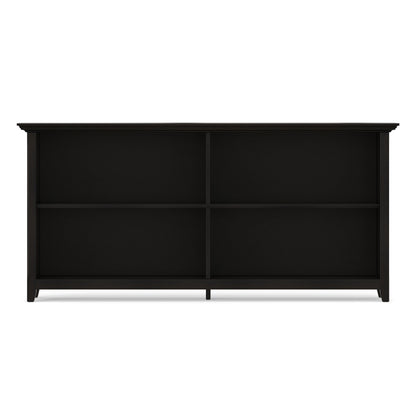 Hickory Brown | Amherst Low 4 Shelf Bookcase