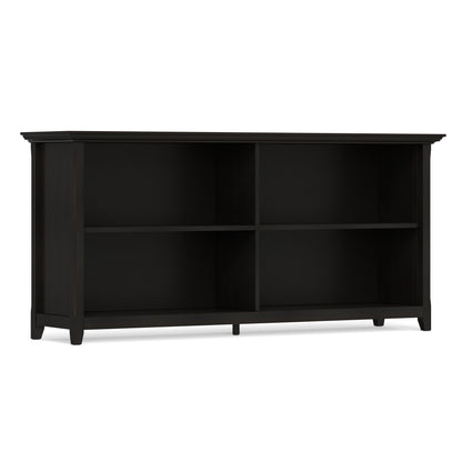 Hickory Brown | Amherst Low 4 Shelf Bookcase