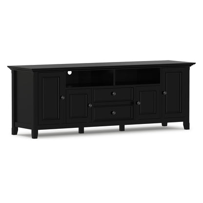Black | Amherst 72 inch Wide TV Media Stand