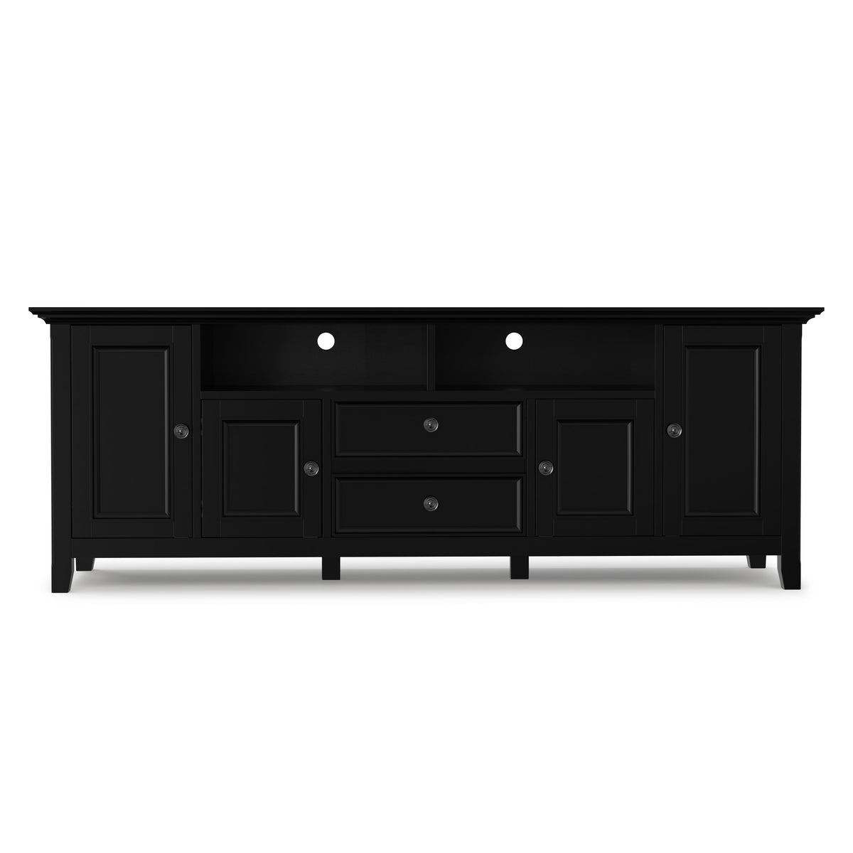 Black | Amherst 72 inch Wide TV Media Stand