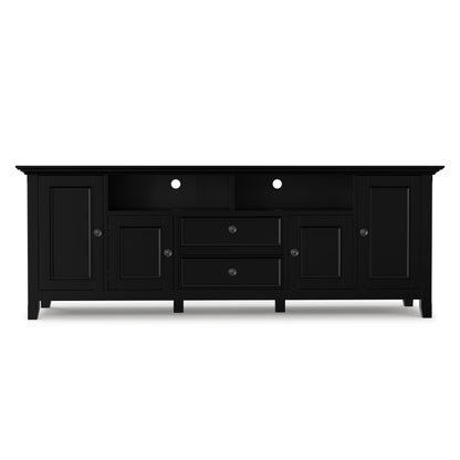 Black | Amherst 72 inch Wide TV Media Stand