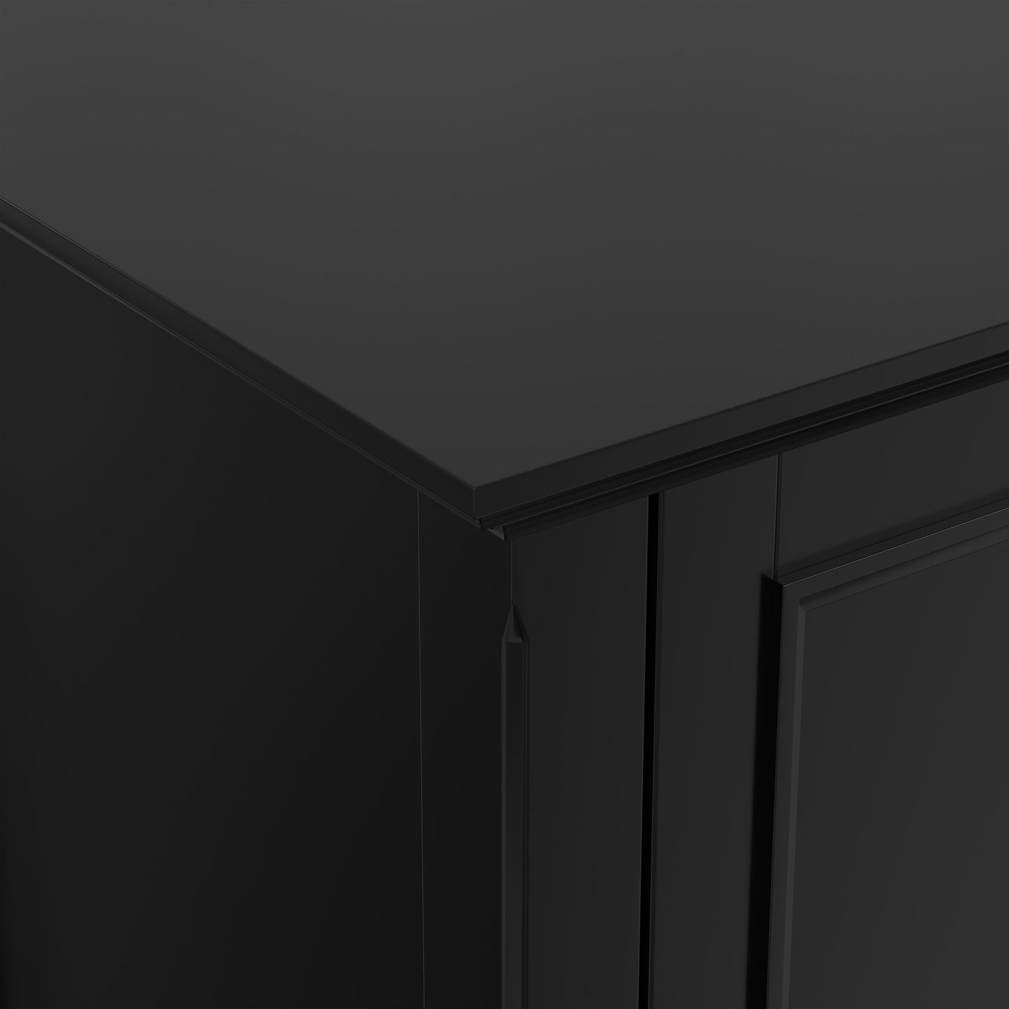 Black | Amherst 72 inch Wide TV Media Stand