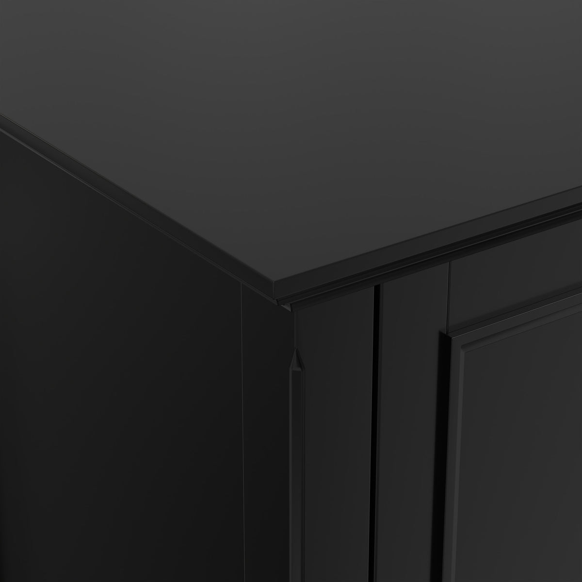 Black | Amherst 72 inch Wide TV Media Stand