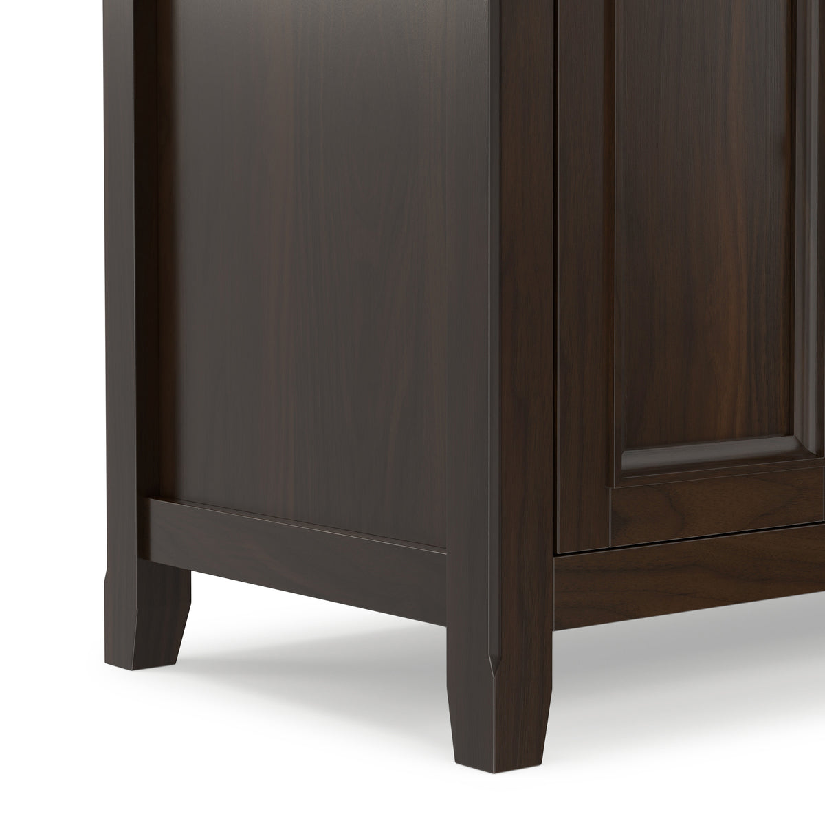 Brunette Brown | Amherst 72 inch Wide TV Media Stand