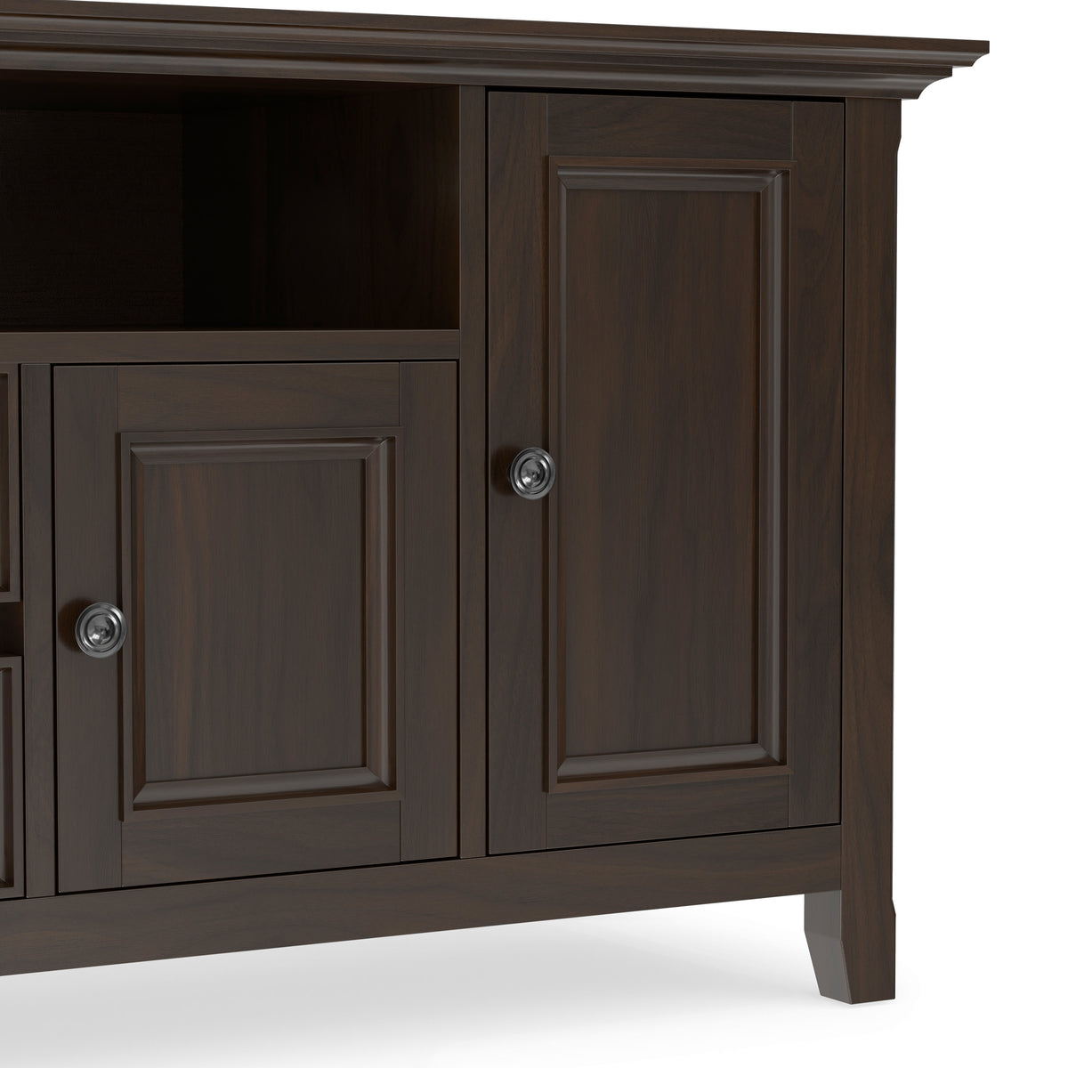 Brunette Brown | Amherst 72 inch Wide TV Media Stand