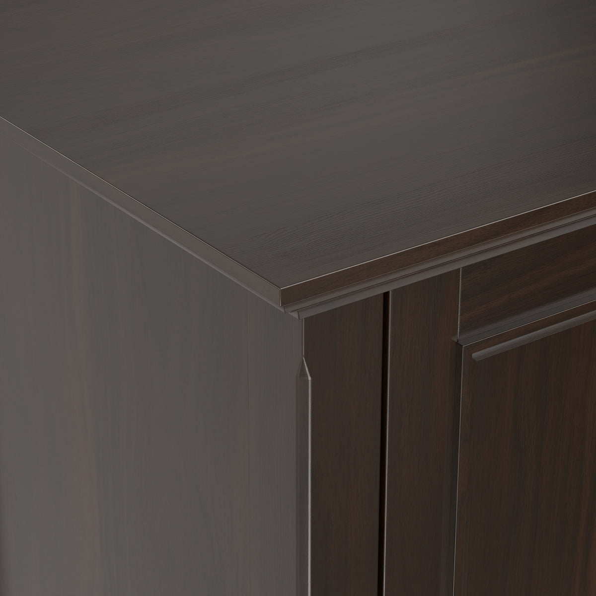 Brunette Brown | Amherst 72 inch Wide TV Media Stand