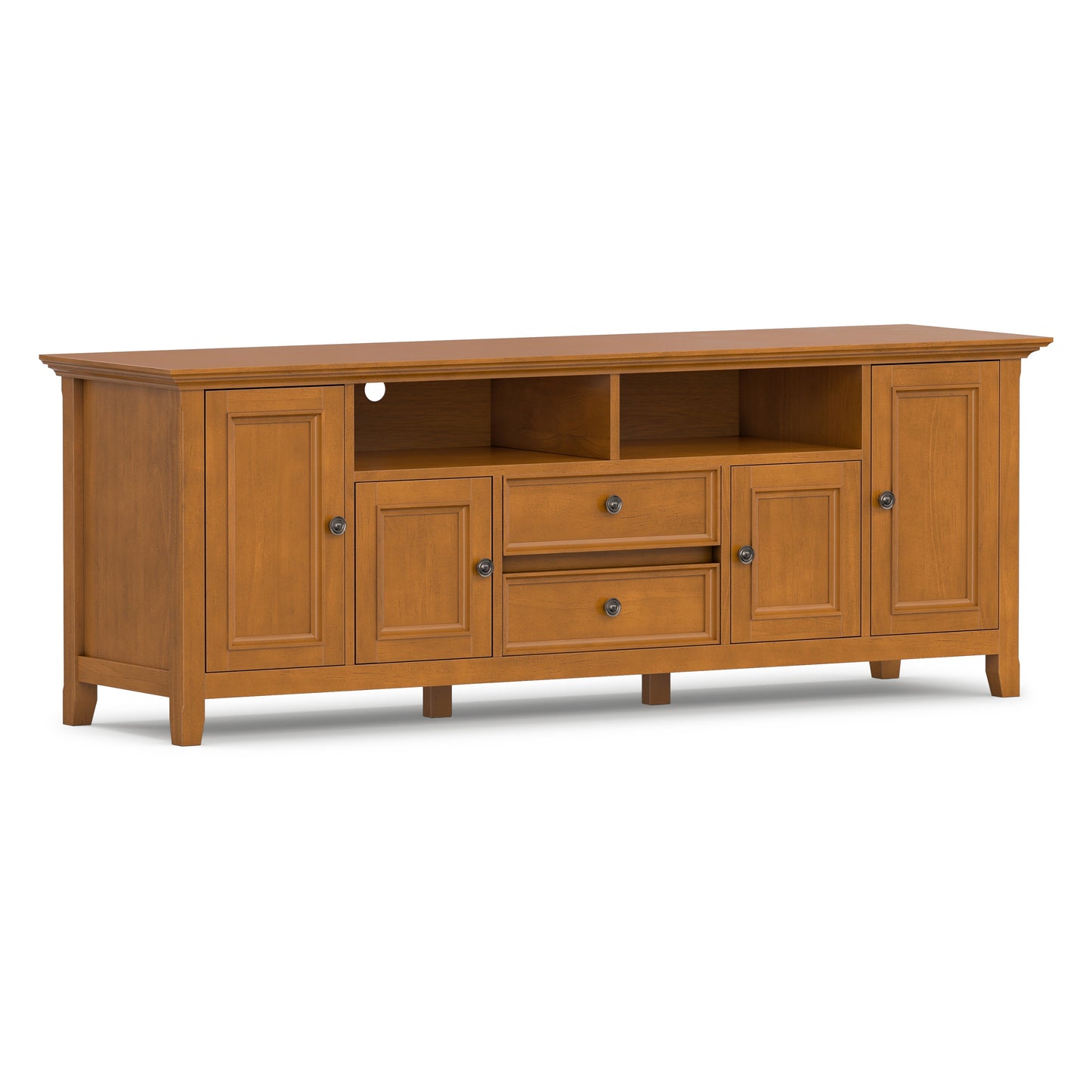 Light Golden Brown | Amherst 72 inch Wide TV Media Stand