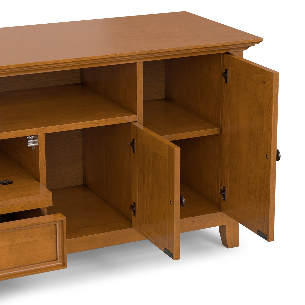 Light Golden Brown | Amherst 72 inch Wide TV Media Stand