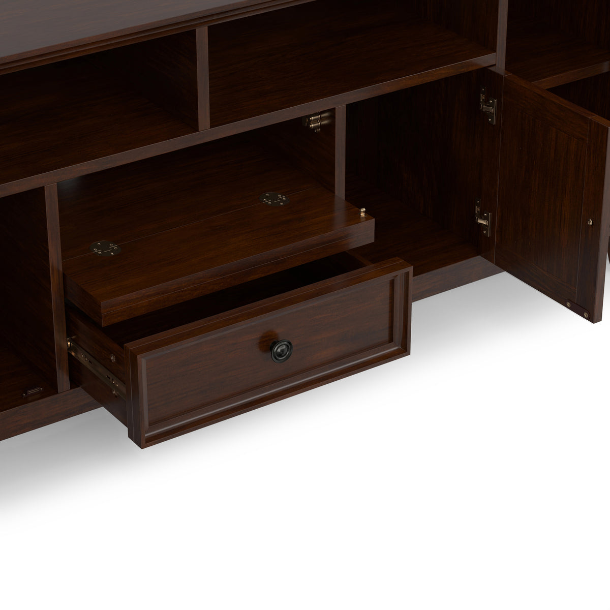 Russet Brown | Amherst 72 inch Wide TV Media Stand