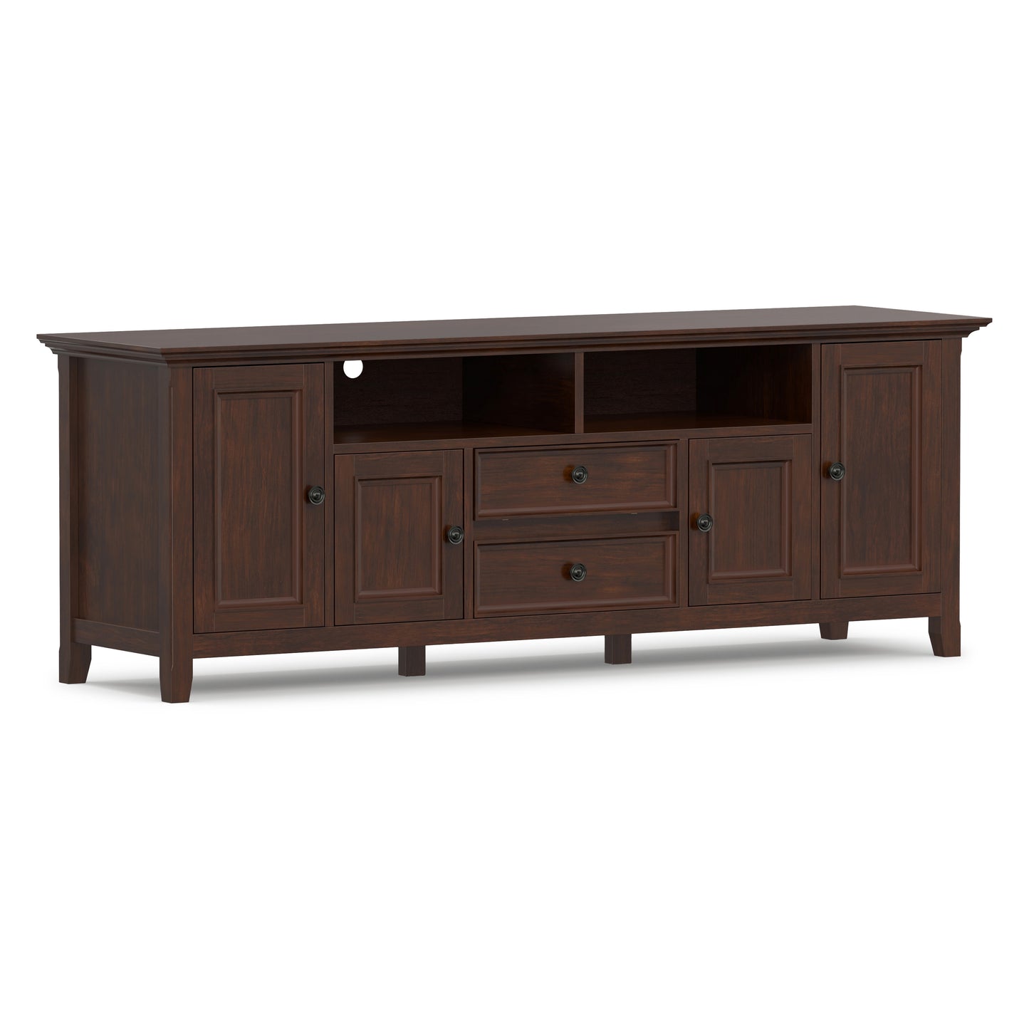 Russet Brown | Amherst 72 inch Wide TV Media Stand