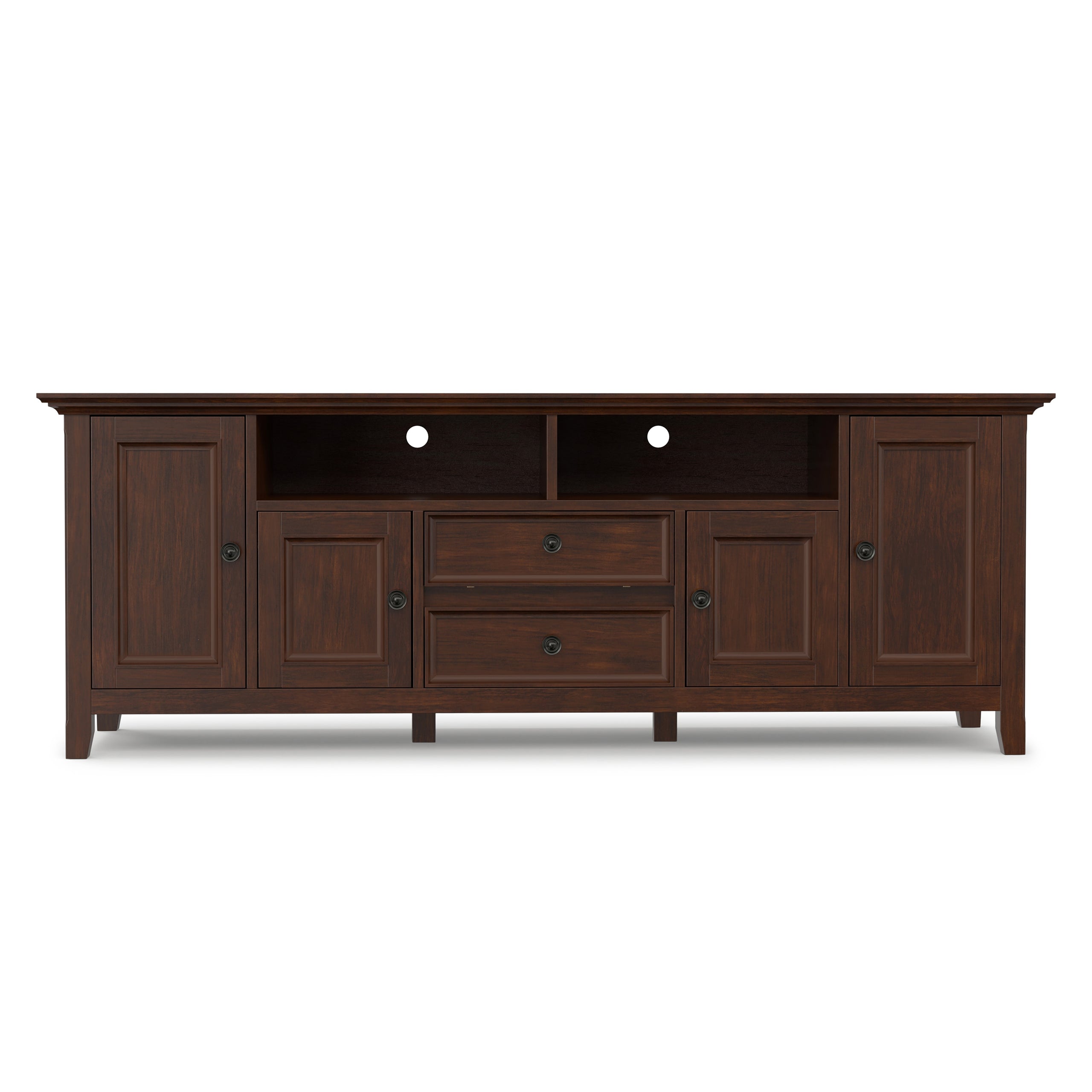 Russet Brown | Amherst 72 inch Wide TV Media Stand