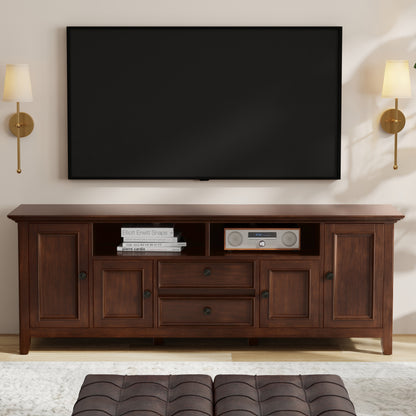 Russet Brown | Amherst 72 inch Wide TV Media Stand
