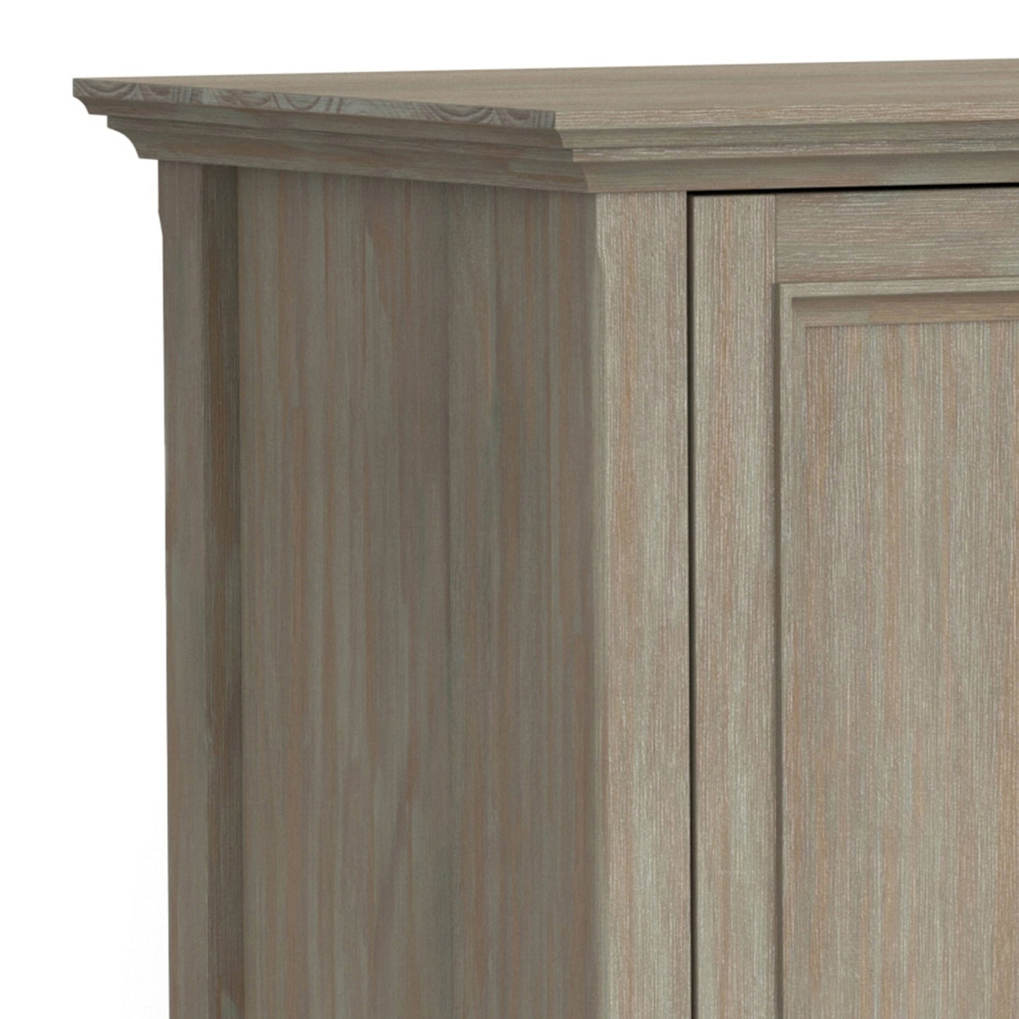 Distressed Grey | Amherst 72 inch Wide TV Media Stand