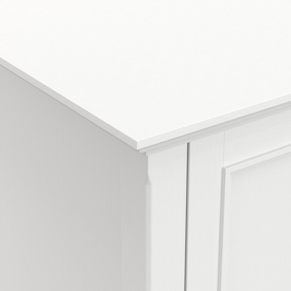 White | Amherst 72 inch Wide TV Media Stand