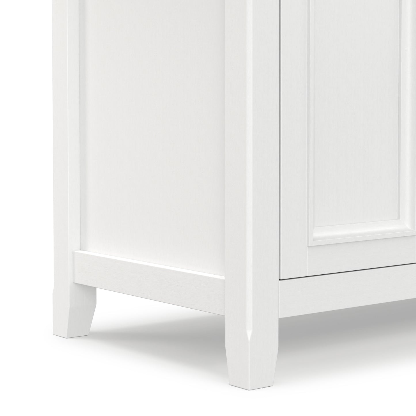 White | Amherst 72 inch Wide TV Media Stand