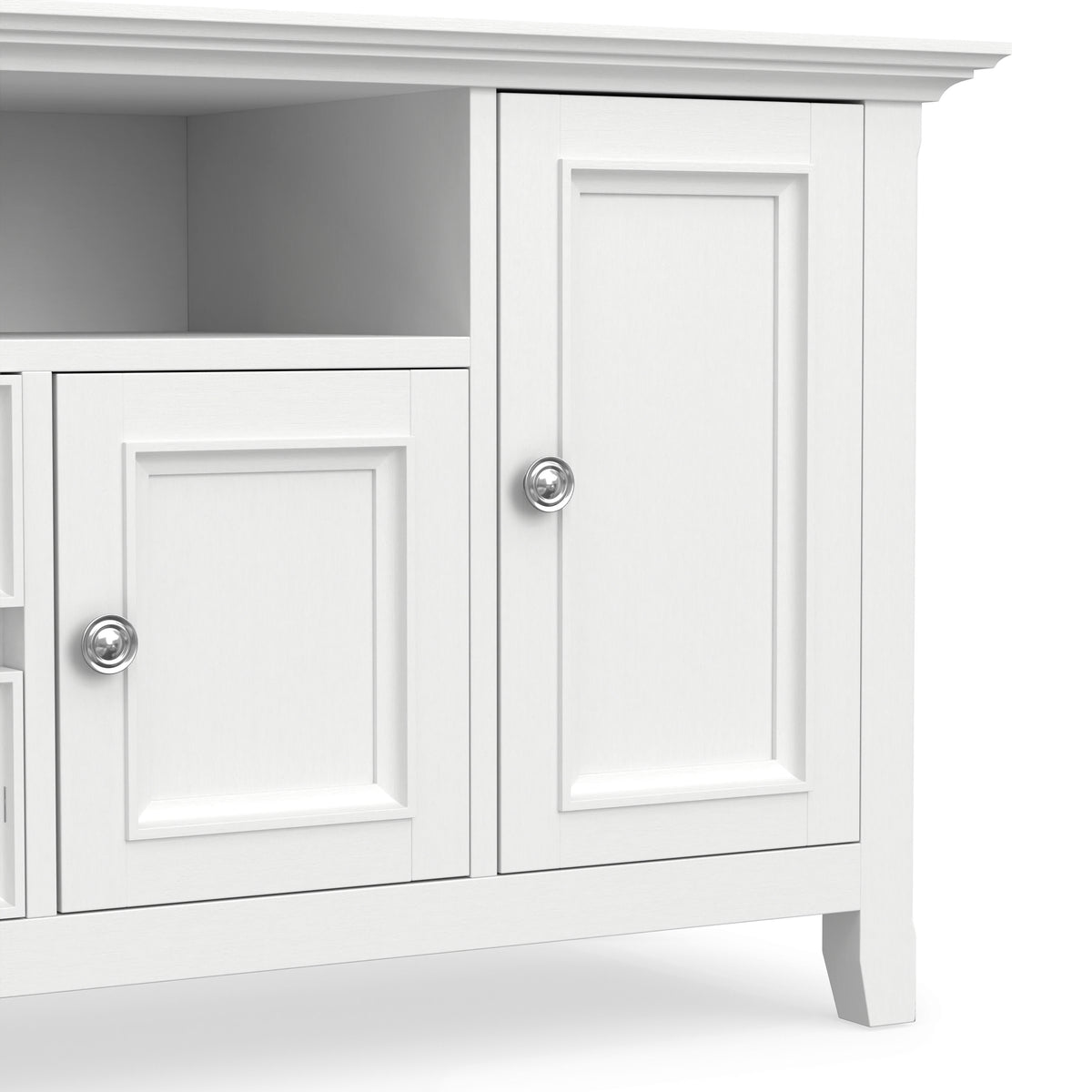 White | Amherst 72 inch Wide TV Media Stand