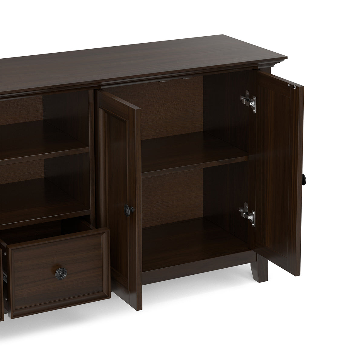 Brunette Brown | Amherst 84 inch TV Media Stand