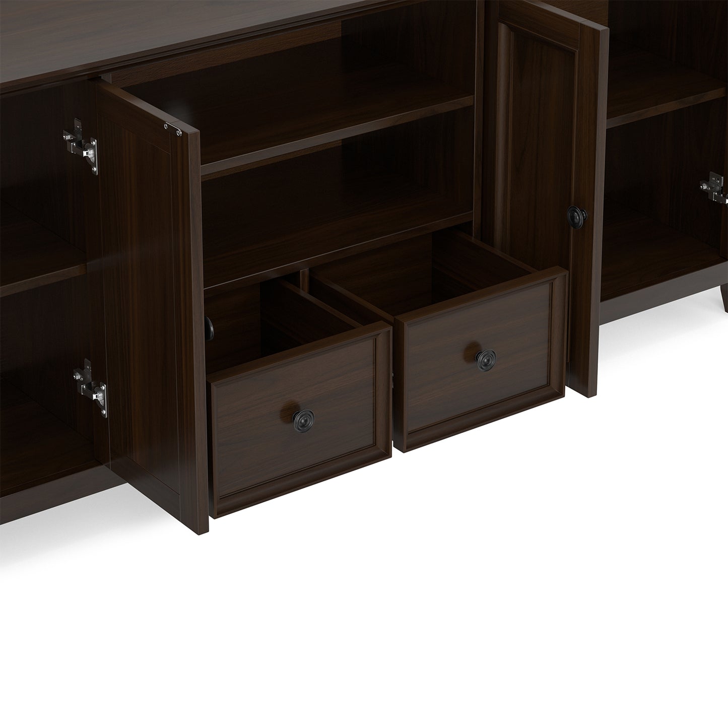 Brunette Brown | Amherst 84 inch TV Media Stand