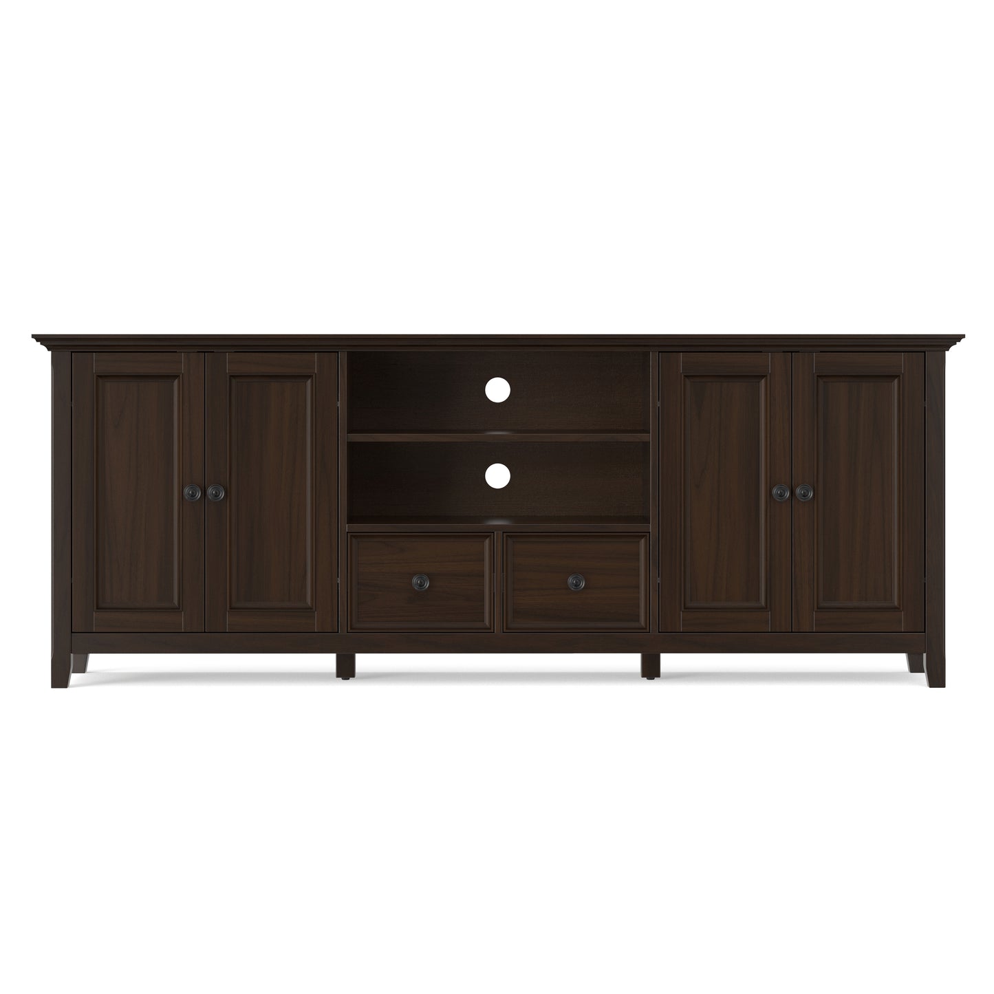 Brunette Brown | Amherst 84 inch TV Media Stand