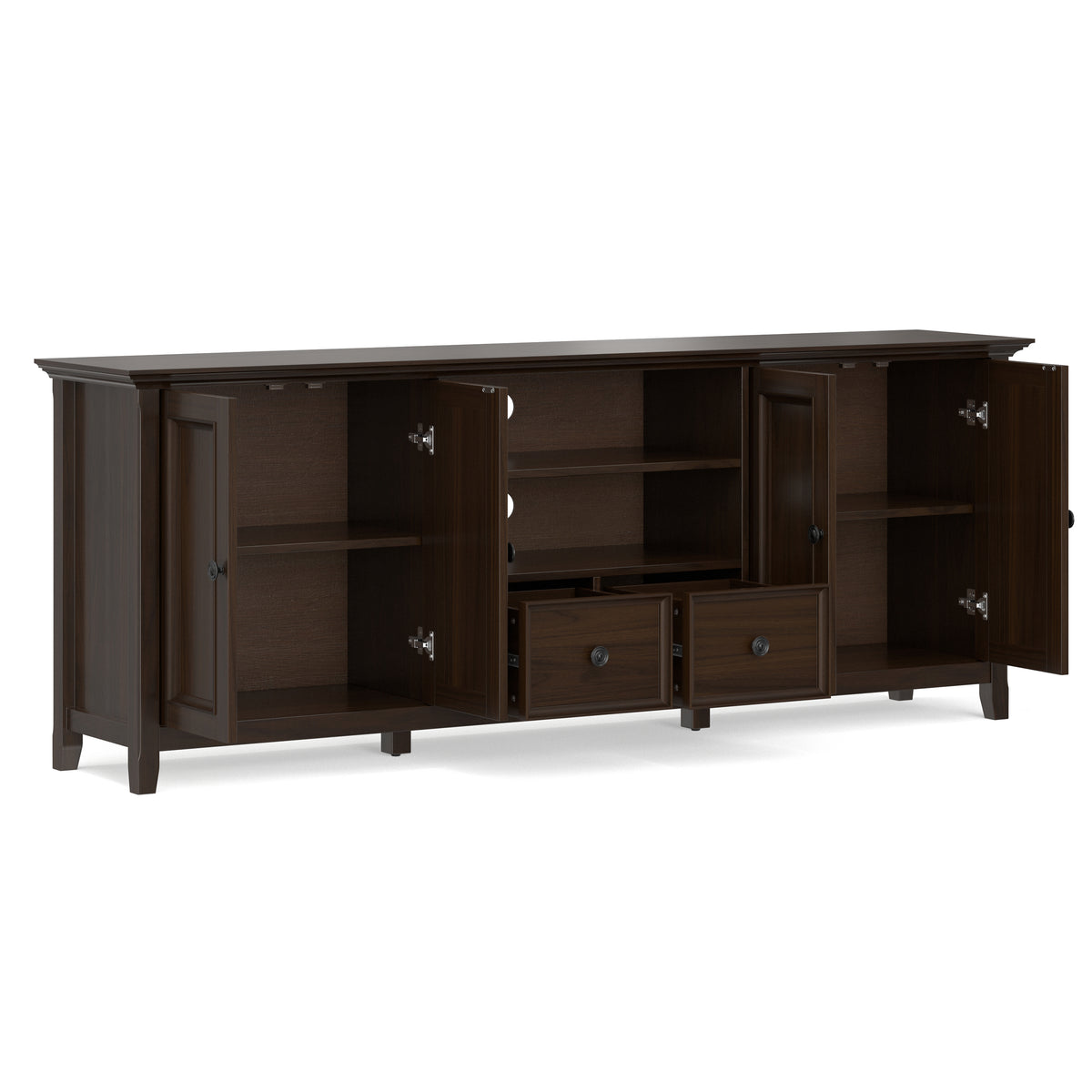 Brunette Brown | Amherst 84 inch TV Media Stand
