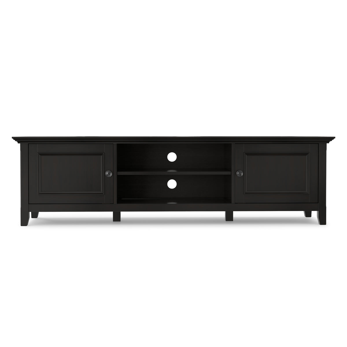 Hickory Brown | Amherst 72 inch Low TV Media Stand