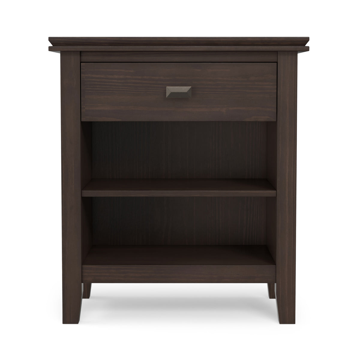 Warm Walnut Brown | Artisan Nightstand