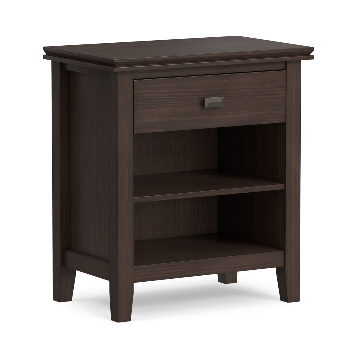 Warm Walnut Brown | Artisan Nightstand