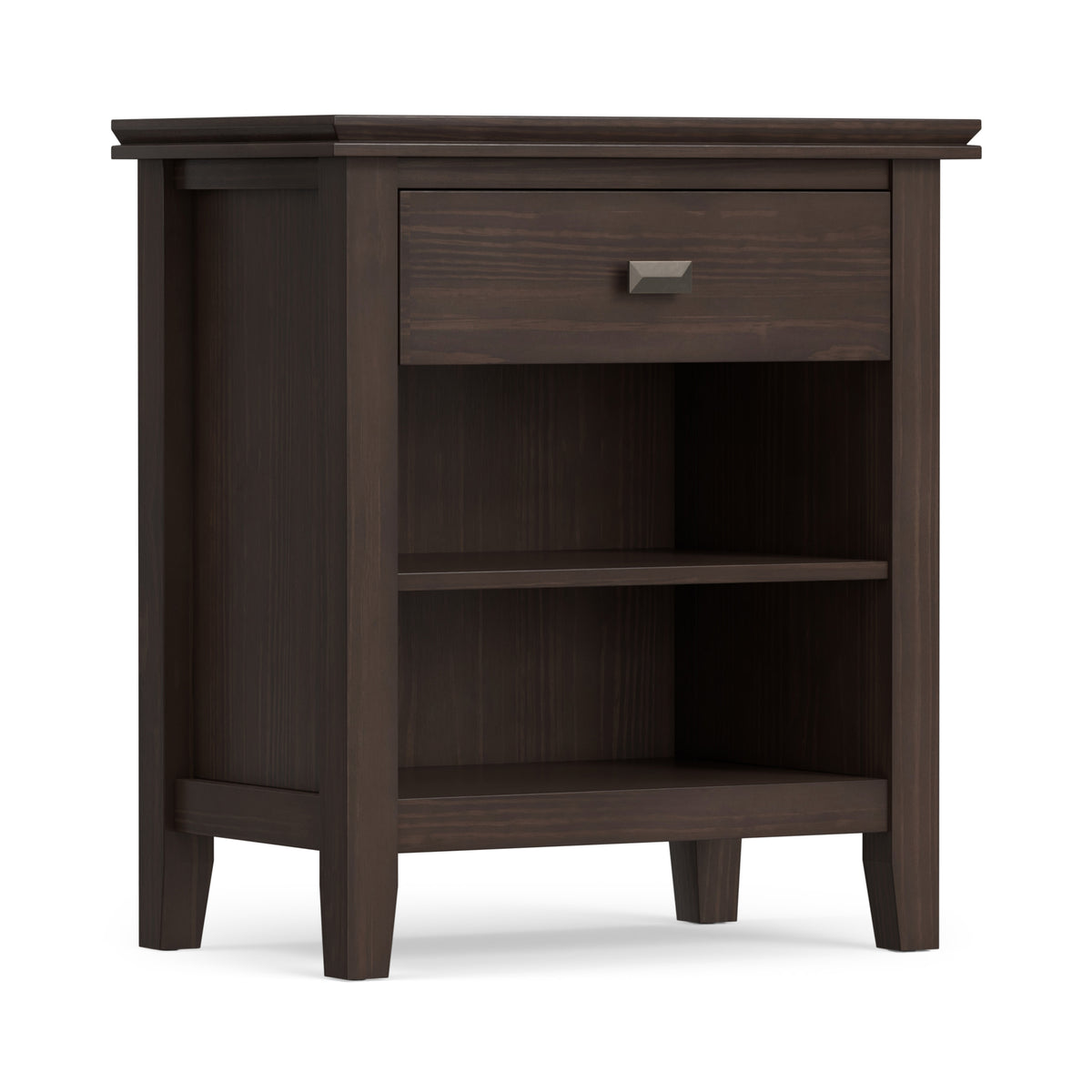 Warm Walnut Brown | Artisan Nightstand