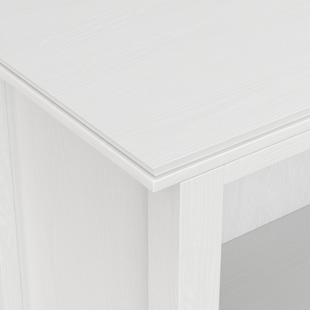 White | Artisan 5 Shelf Bookcase