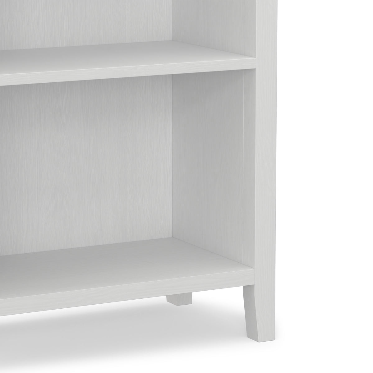 White | Artisan 5 Shelf Bookcase