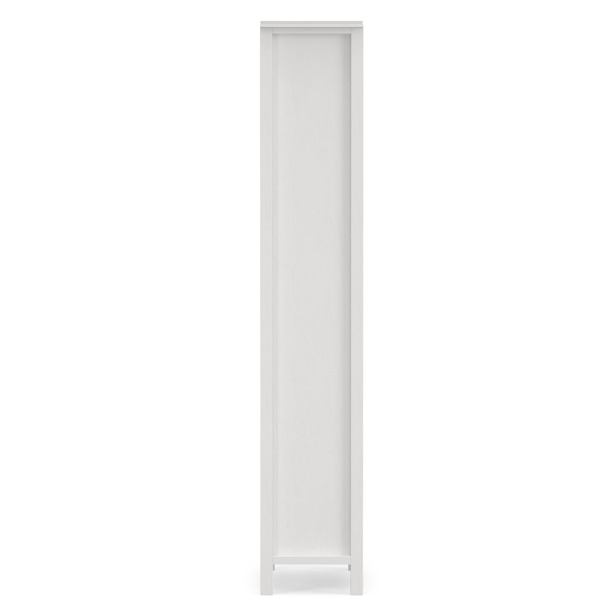 White | Artisan 5 Shelf Bookcase