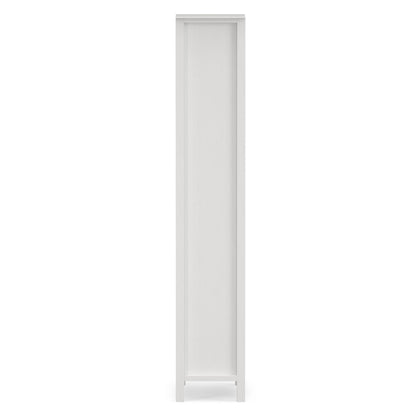White | Artisan 5 Shelf Bookcase